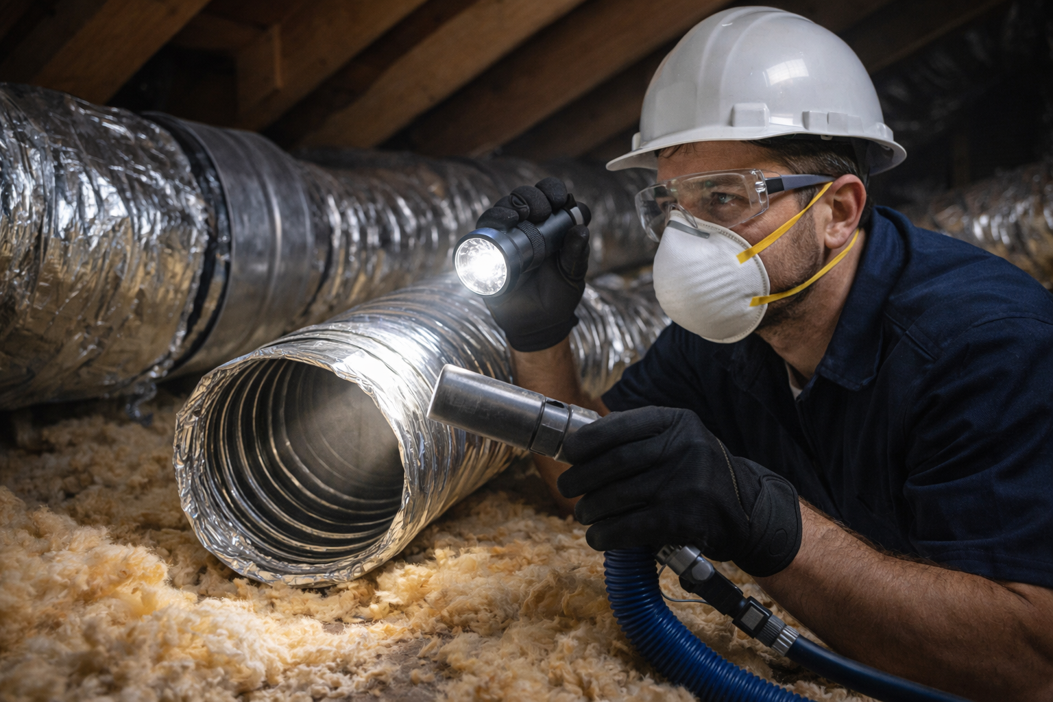 Ducted heating and cooling system cleaning Melbourne